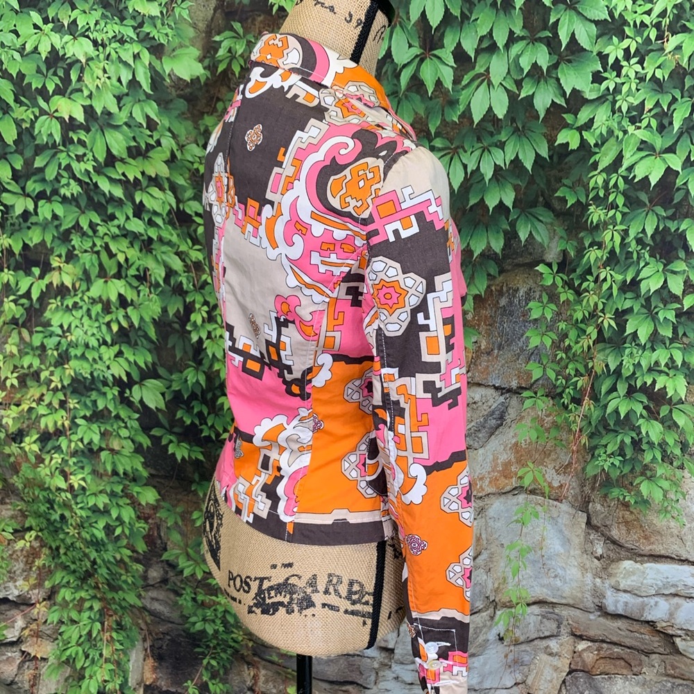 NWT RA*RE Patchwork Italian Sizing Rag Recycle Thulite Jacket, S - Picture 7 of 14